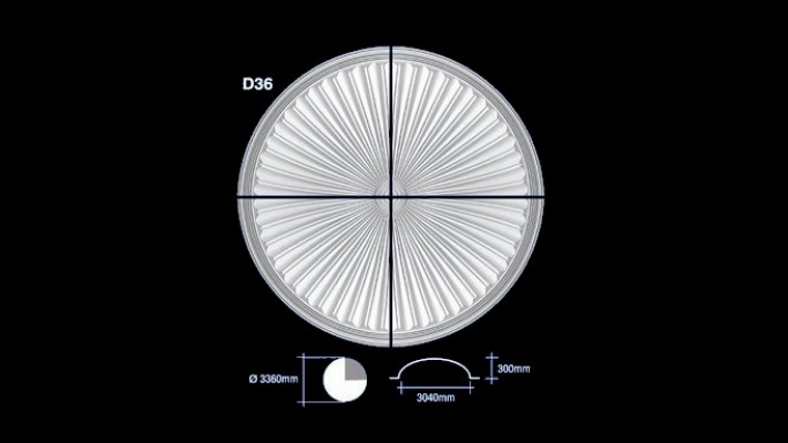 Ceiling Dome : D36