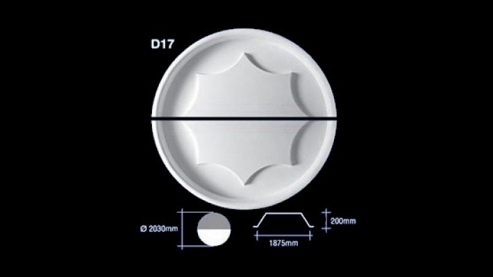 Kubah(Dome) Siling : D17