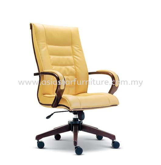 SAB HIGH BACK DIRECTOR CHAIR | LEATHER OFFICE CHAIR BRICKFIELD KL