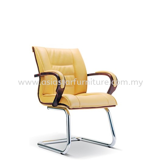 SAB VISITOR DIRECTOR CHAIR | LEATHER OFFICE CHAIR BUKIT JELUTONG SELANGOR