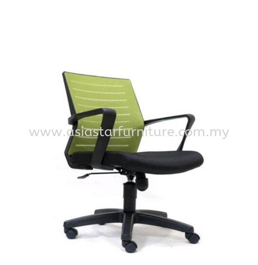 BURNLEY LOW BACK MESH OFFICE CHAIR - tropicana | ttdi | mutiara damansara