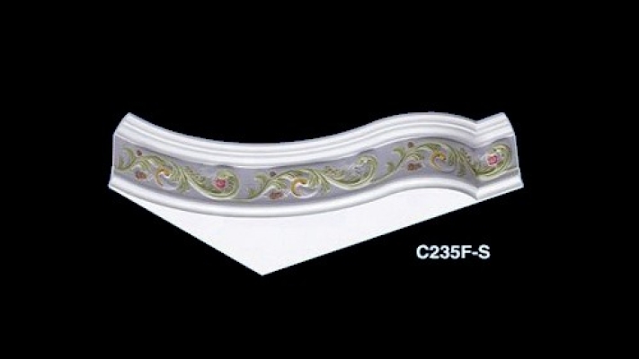 Colorful Cornice Corner : C235F-S