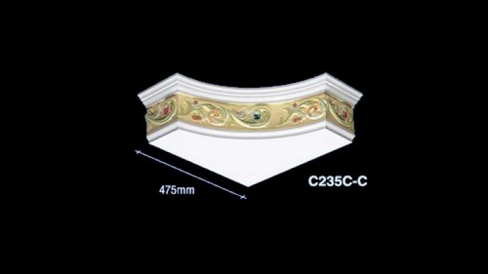 Colorful Cornice Corner : C235C-C