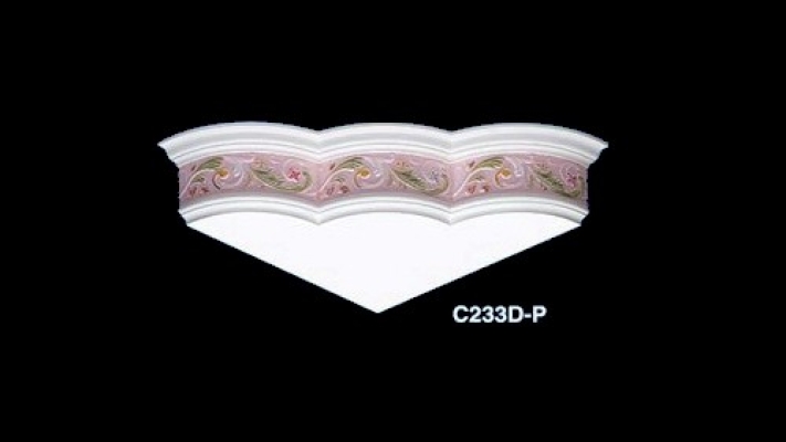 Colorful Cornice Corner : C233D-P