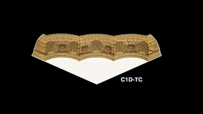 Cornice Corner Warna-Warni : C1D-TC