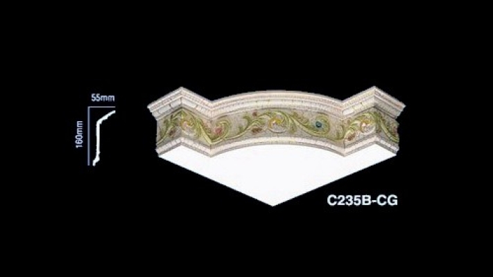 Colorful Cornice Corner : C235B-CG