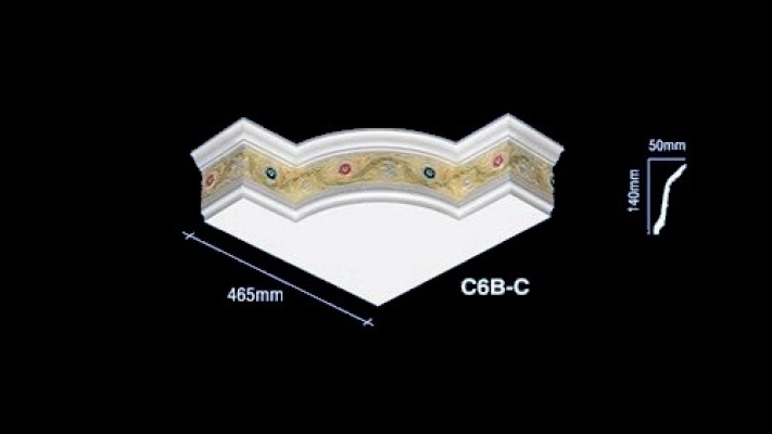 Cornice Corner Warna-Warni : C6B-C