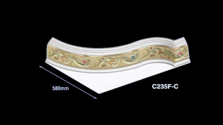 Colorful Cornice Corner : C235F-C