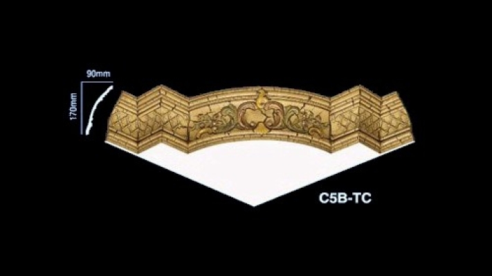 Colorful Cornice Corner : C5B-TC