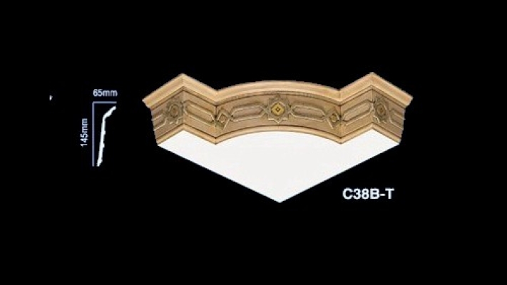 Colorful Cornice Corner : C38B-T