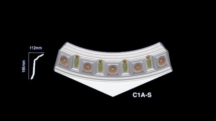 Colorful Cornice Corner : C1A-S