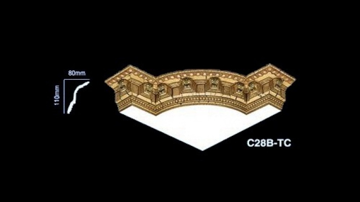 Colorful Cornice Corner : C28B-TC