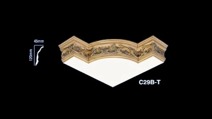 Colorful Cornice Corner : C29B-T