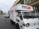 Titus Experess Delivery Sdn Bhd Truck Lorry Sticker at klang Stiker Trak Lori