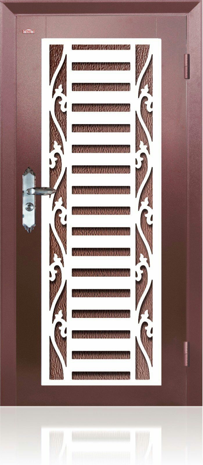 Security Door : PowDer 008 Single Leaf Security Door Security Door Choose Sample / Pattern Chart