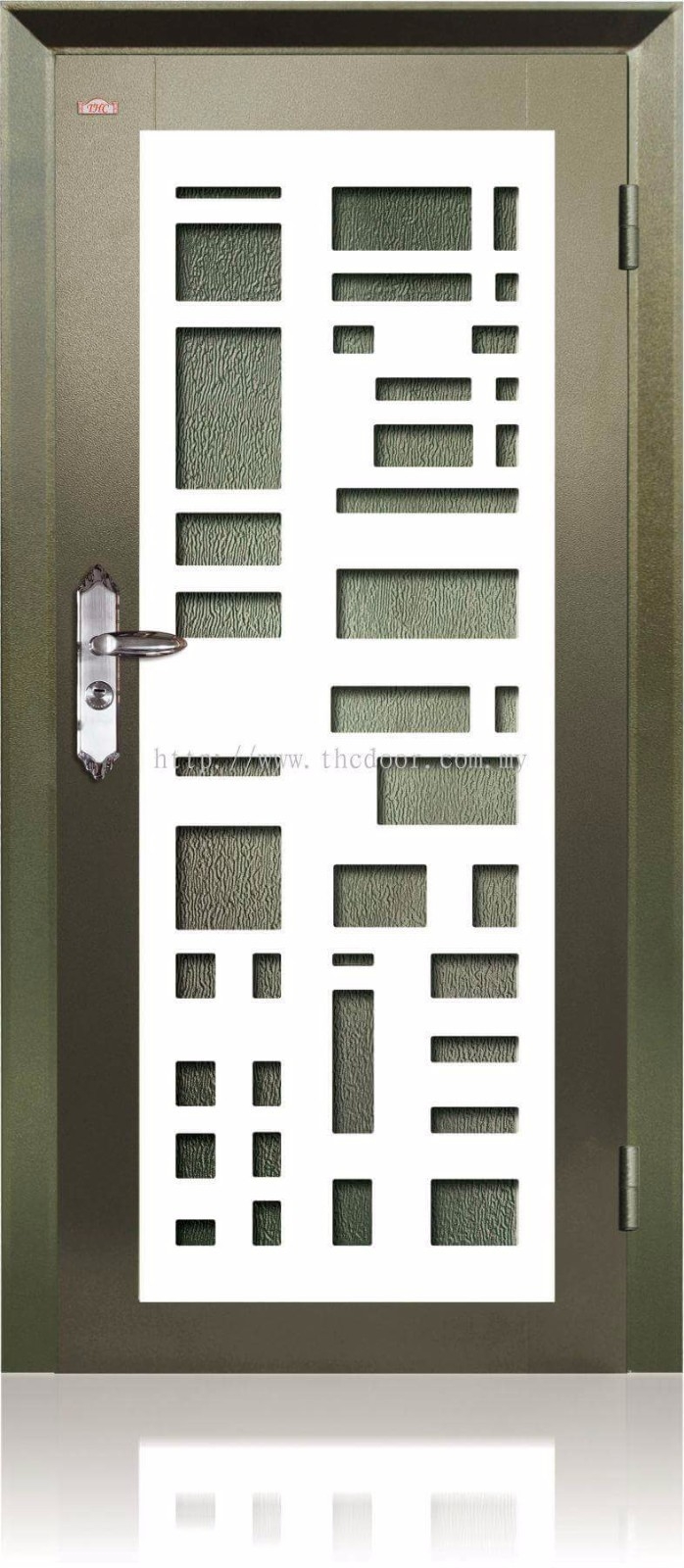 Security Door : P1-W892-2 Single Leaf Security Door Security Door Choose Sample / Pattern Chart