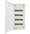 Flush-mount. Enclosure KVM 4-r. 48/56MW-brick wall high  Metal Clad Distribution Board Enclosure