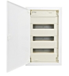 Flush-mount. Enclosure KVM 3-r. 36/42MW-brick wall flat  Metal Clad Distribution Board Enclosure