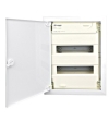 Flush-mount. Enclosure KVM 2-r. 24/28MW-brick wall flat  Metal Clad Distribution Board Enclosure