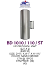 BD 1010-110-ST Outdoor Wall Light Outdoor Light