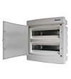 Flush-mounting PVC 2-row Enclosure, 36MW, white door  Consumer Enclosure