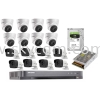 5 Mega Pixel Value Package Hik-Vision Wired CCTV CCTV System