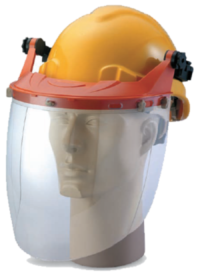 Carrier With Spherical Clear Visor