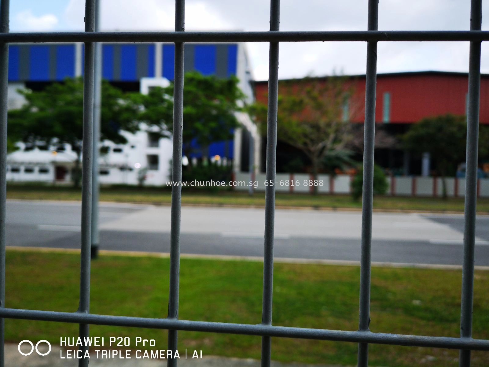 Singapore Tuas south shine brc fence project