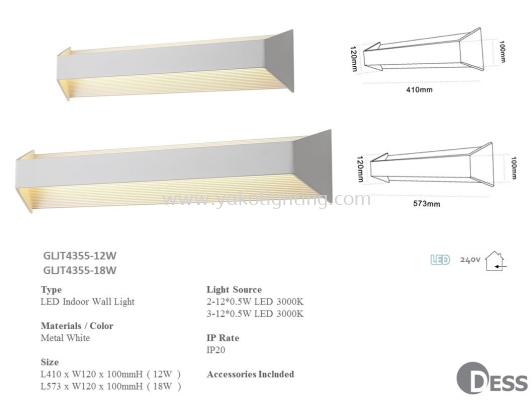 GLJT4355-12W