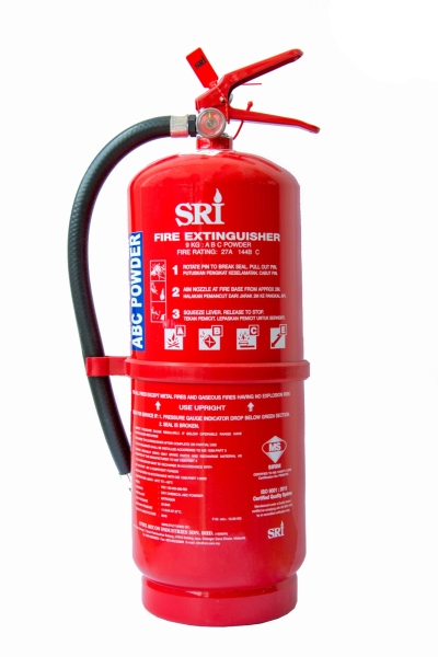 SRI Portable Dry Powder Fire Extinguisher 9kg