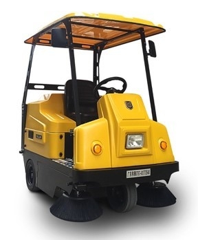 WELDUM W1400 - MIDDLE ELECTRIC RIDE-ON SWEEPER