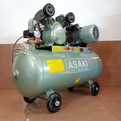 Asaki LC-88/25S Air Compressor 2hp 88litre 8bar 240v ID30931  