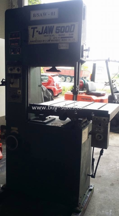 T-JAW 500D Vertical Bandsaw with Motorise Table