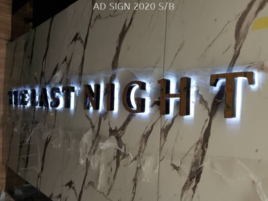 The Last Night_acrylic 3D LED backlit