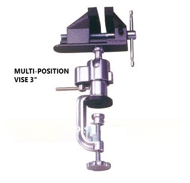 OCTOPUS VICE WITH CLAMP - 75MM JAW-WIDTH & 50MM OPENING