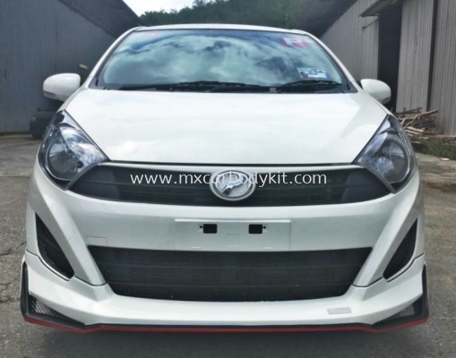 PERODUA AXIA G SPEC D68 BODYKIT WITH SPOILER 