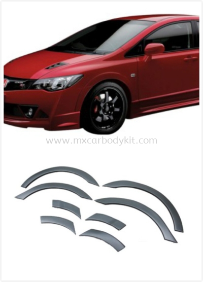 HONDA CIVIC FD 2006 - 2011 MUGEN RR FENDER FLARES