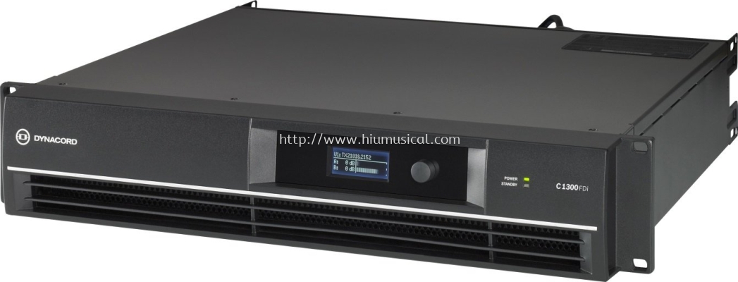 C1300FDi DSP power amplifier 2x650W, install