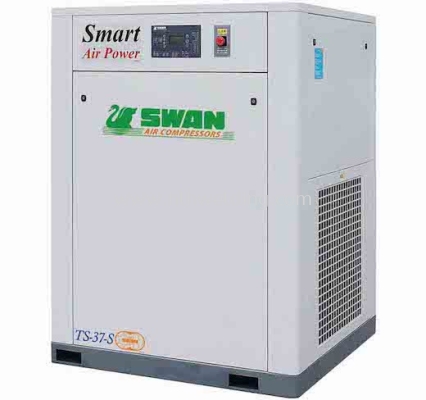 SWAN Screw Air Comp 13Bar, 5.9m3/min, 50HP, 1-1/2", 850kg TS-37S