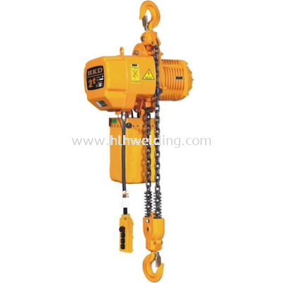 HKD Chain Hoist 0.5tx5m, 1&#216;, 6.6m/min, 1.5kW, 59kg HKD00501