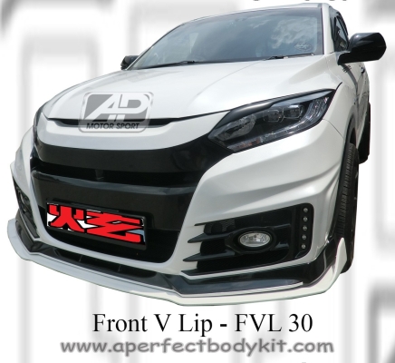 Honda HRV / Vezel 2015 Front V Lip 