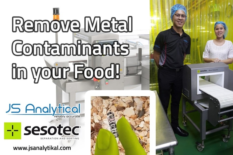 Remove Metal Contaminants in Food / Packaging