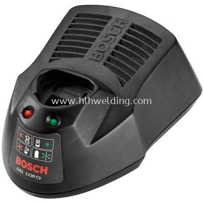 Model: AL1230CV Bosch Charger for 10.8V & 12V lithium ion battery.  Features  Fast charger
