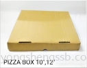 PIZZA BOX (10'') (50PCS/BAG) Food Wrapping  Paper Products