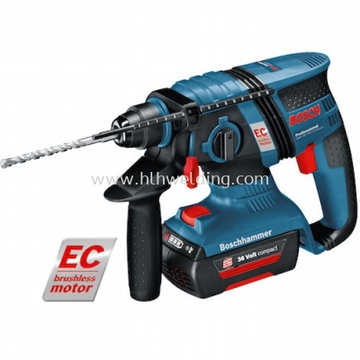  Bosch Cordless Rotary Hammer 18mm 1500rpm 36V 3kg GBH36V-EC Com