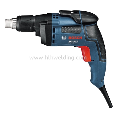 Bosch Depth Stop Screwdriver 701W, 6mm, 2500rpm, 1.4kg GSR6-25TE