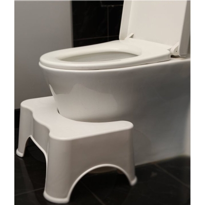 Healthy Squatty Bathroom Toilet Stool (White)