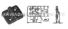 HINGE FOR PROFILE 20 X 20 Hinge  Aluminium Profile Accessories 