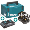 Makita Battery Kit18V5.0Ah x 4pc, Multi Charger x 1pc MKP3PT184 Makita Lithium-Ion Battery & Charger  Makita Cordless Power Tools Power Tools