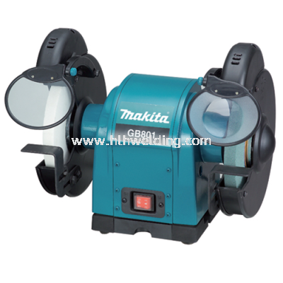 Makita Bench Grinder 8"(205mm), 550W, 2850rpm, 21kg GB801